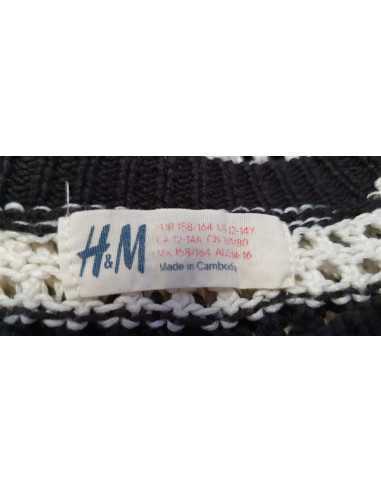 Pulover tricotat cu gaurele pentru fetite H&M