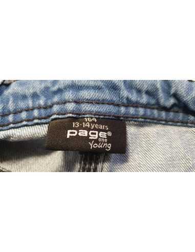 Salopeta de blug cu buzunare Page One Young