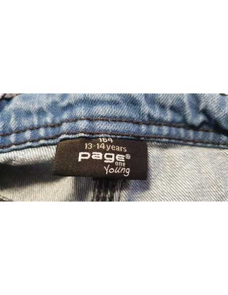 Salopeta de blug cu buzunare Page One Young