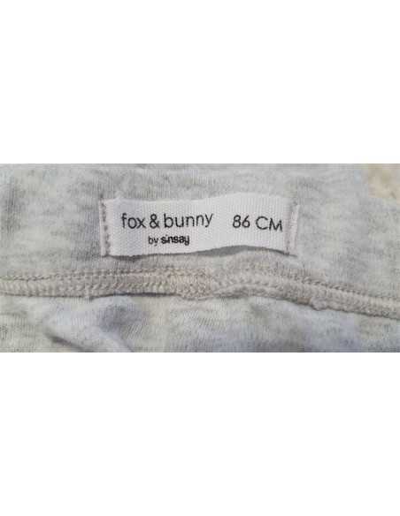 Pantalonasi de pijama pentru copii cu imprimeu inimioara Fox&Bunny by Sinsay