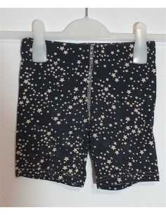 Pantaloni scurti pentru fetite imprimeu cu stelute