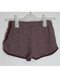 Pantaloni scurti pentru copii cu dungi si imprimeu 2