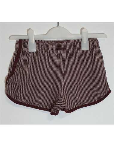 Pantaloni scurti pentru copii cu dungi si imprimeu