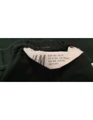 Pantaloni Uni pentru fetite cu elastic in talie H&M