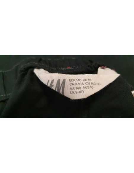 Pantaloni Uni pentru fetite cu elastic in talie H&M