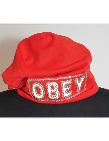 Fes de primavara pentru copii cu imprimeu OBEY Dis&EM
