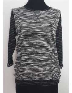Bluza tricotata dama cu maneci trei sferturi H&M