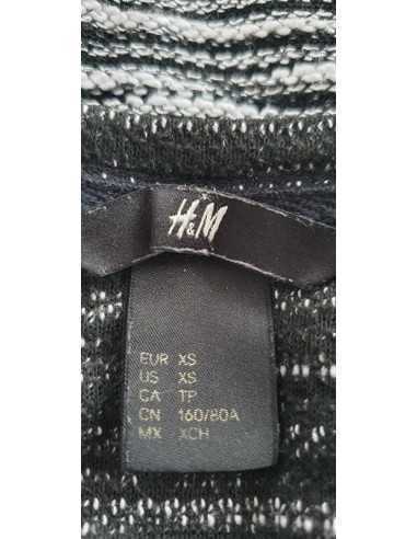 Bluza tricotata dama cu maneci trei sferturi H&M