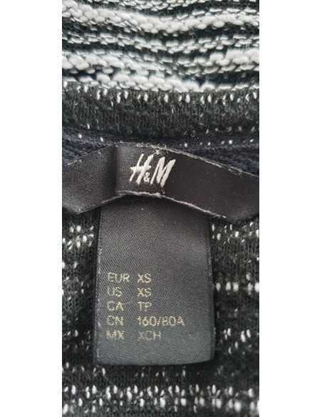 Bluza tricotata dama cu maneci trei sferturi H&M