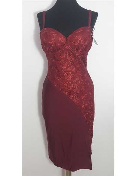 Rochie mulata cu model brodat Mireli