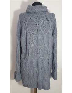 Pulover tricotat de dama model cu romburi DIVIDED H&M 2