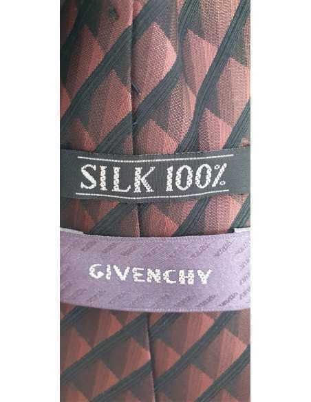 Cravata pentru barbati cu model dungi Givenchy