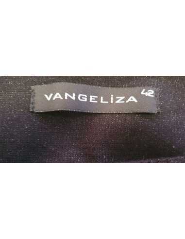 Pantaloni negri trei sferturi de dama Vangeliza