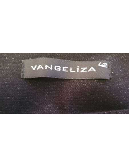 Pantaloni negri trei sferturi de dama Vangeliza