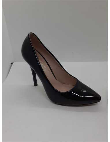 Pantofi dama cu toc lacuiti Carolie marime 37