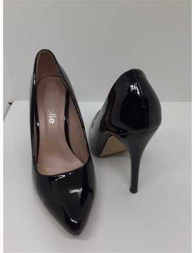 Pantofi dama cu toc lacuiti Carolie marime 37