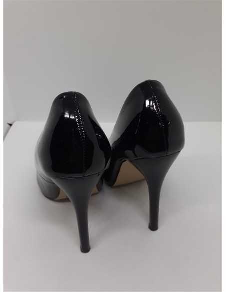 Pantofi dama cu toc lacuiti Carolie marime 37