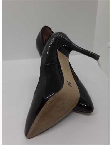 Pantofi dama cu toc lacuiti Carolie marime 37