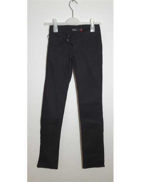 Pantaloni negri dama pentru vara Pitoshi Jeans