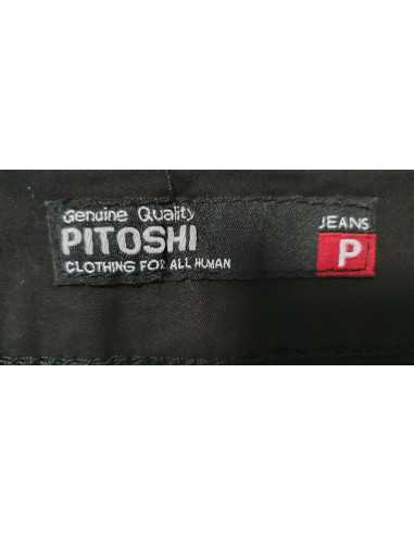 Pantaloni negri dama pentru vara Pitoshi Jeans