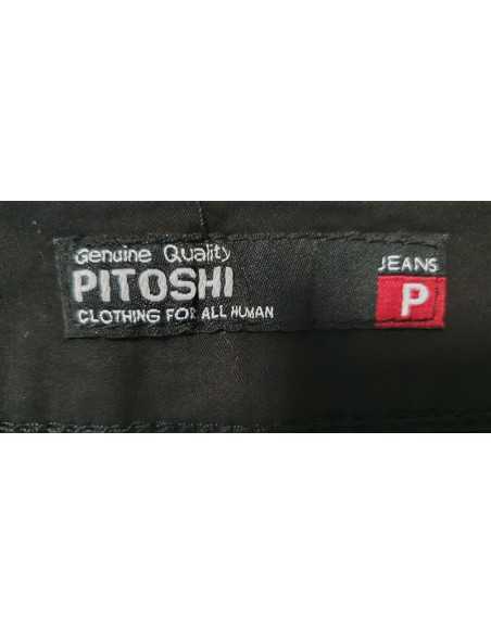 Pantaloni negri dama pentru vara Pitoshi Jeans