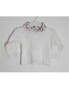 Bluza de pijama pentru fetite cu nasturei