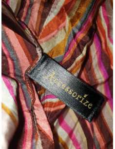 Esarfa multicolora cu dungi Accessorize 2