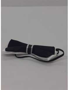 Papion culoare alb si negru pentru copii 2