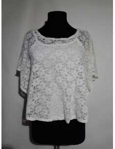 Bluza dantela cu dublura maieu H&M