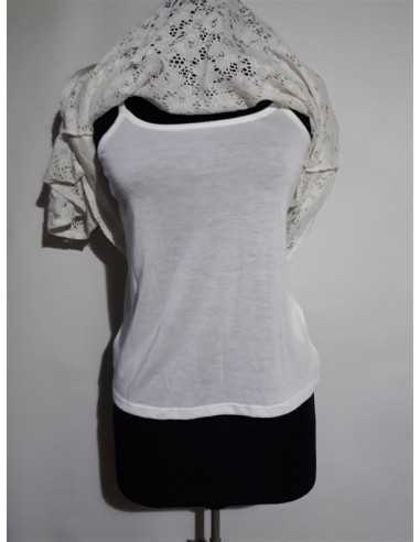 Bluza dantela cu dublura maieu H&M