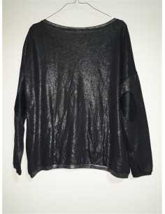 Bluza dama sclipitoare cu scris aplicat 2