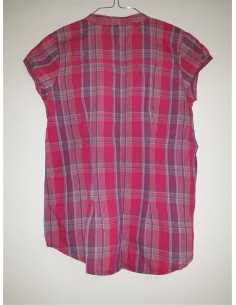 Camasa casual cu maneca scurta in carouri SILOOK 2