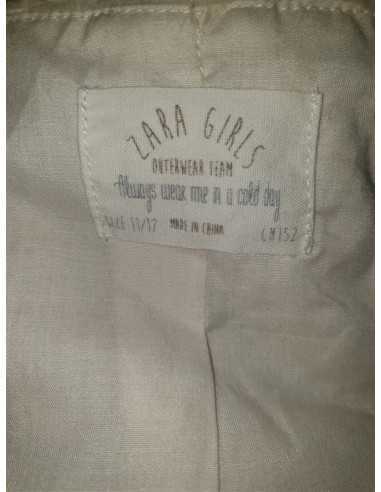 Vesta pufoasa din blanita sintetica Zara Girls