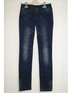 Pantaloni Jeans de dama model usor decolorat