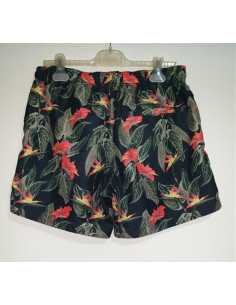 Pantaloni scurti pentru plaja barbati cu motive florale H&M 2