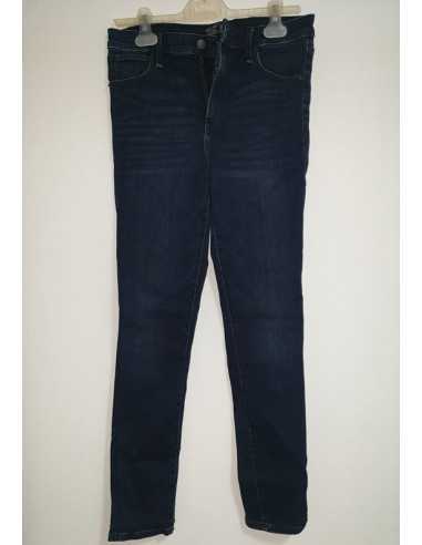 Pantaloni Jeans dama culoare bleumarin Abercrombie&Fitch