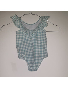 Costum de baie pentru fetite cu volane M&S 2
