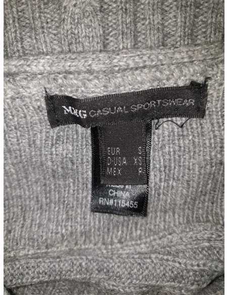 Top dama tricotat cu barete inguste MNG