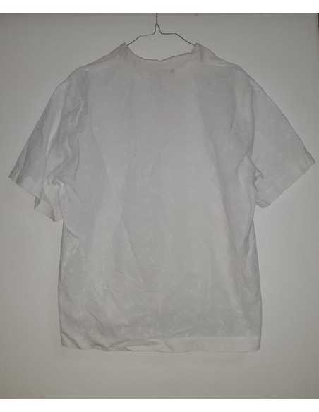 Camasa alba cu model perforat LCW CASUAL