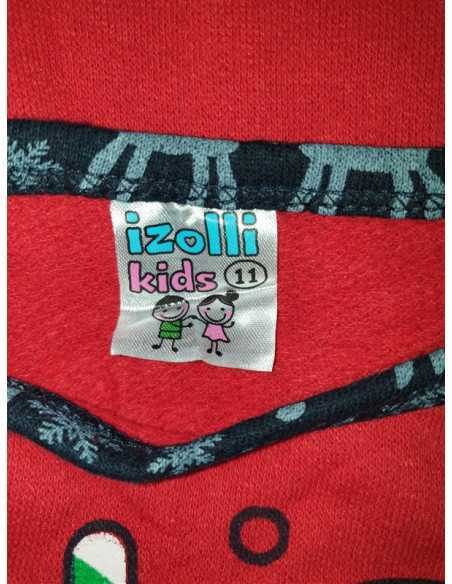 Bluza de pijama cu imprimeu de Craciun Izolli Kids