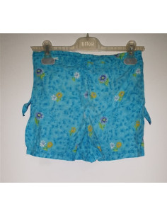 Pantaloni scurti pentru copii cu motive florale multicolore 2
