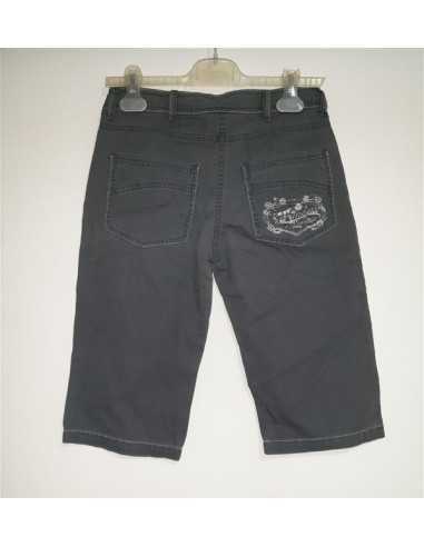 Pantaloni Jeans trei sferturi cu buzunare laterale WENICE