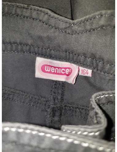 Pantaloni Jeans trei sferturi cu buzunare laterale WENICE