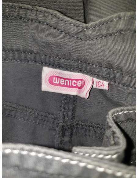 Pantaloni Jeans trei sferturi cu buzunare laterale WENICE