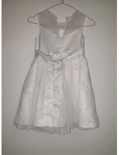 Rochita eleganta fara maneci cu aspect dantelat la piept GIRLS 2
