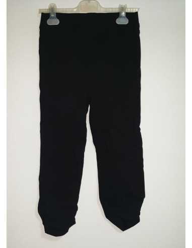 Pantaloni dama trei sferturi culoare negru B Younq