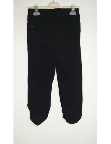 Pantaloni dama trei sferturi culoare negru B Younq