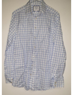 Camasa barbateasca in carouri cu maneca lunga Charles Tyrwhitt
