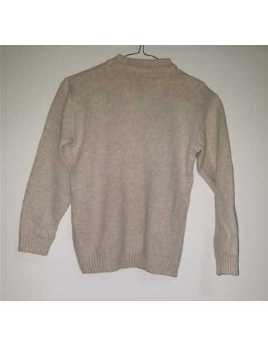 Pulover pentru fetite culoare crem Furkan