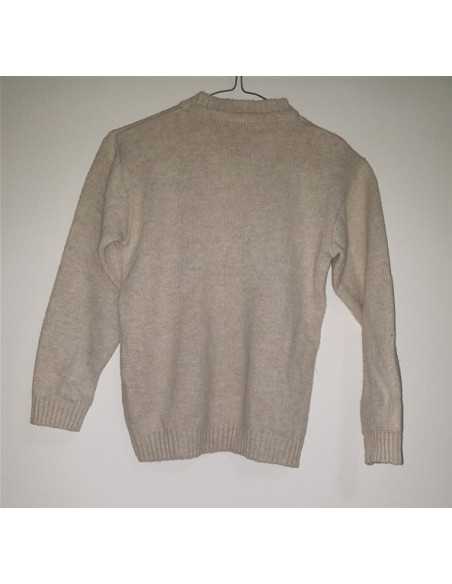 Pulover pentru fetite culoare crem Furkan